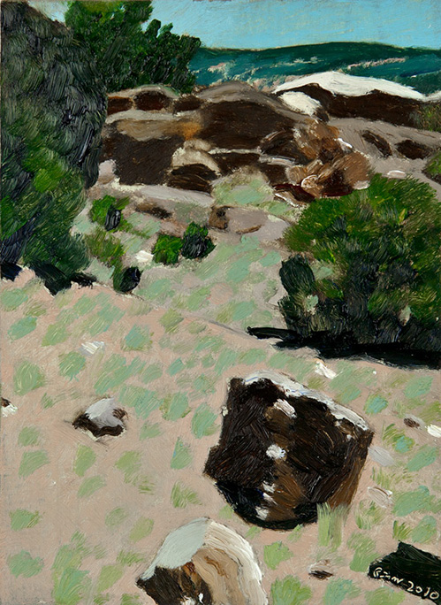 Richard Sober painting: Galisteo Basin (2)