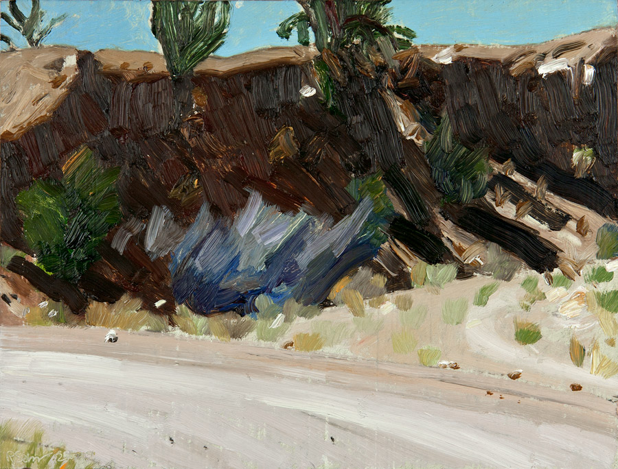 Richard Sober painting: Monastery Canyon (2)