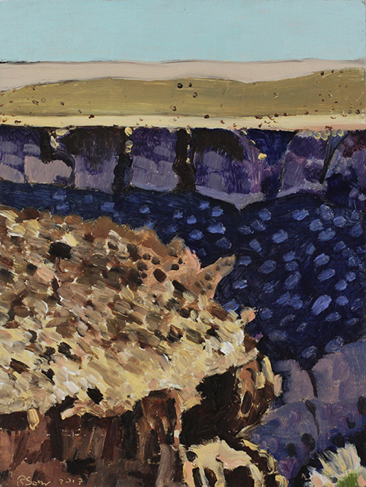 Richard Sober's painting: Gorge 5