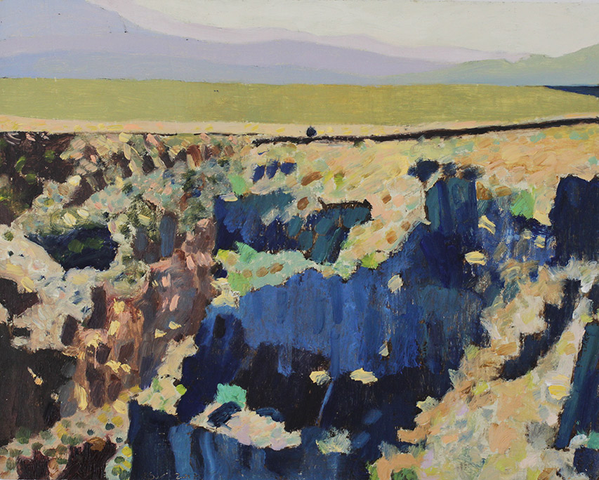 Richard Sober's painting: Gorge 7