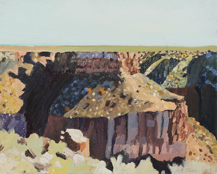 Richard Sober's painting: Gorge 9