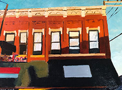 Richard Sober: Painting, Silver City 10