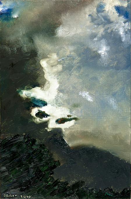 Richard Sober painting: Stormy Weather