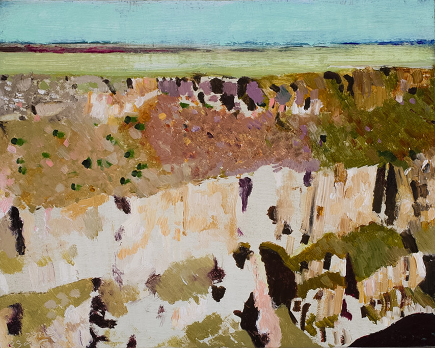 Richard Sober's painting: Gorge, 4