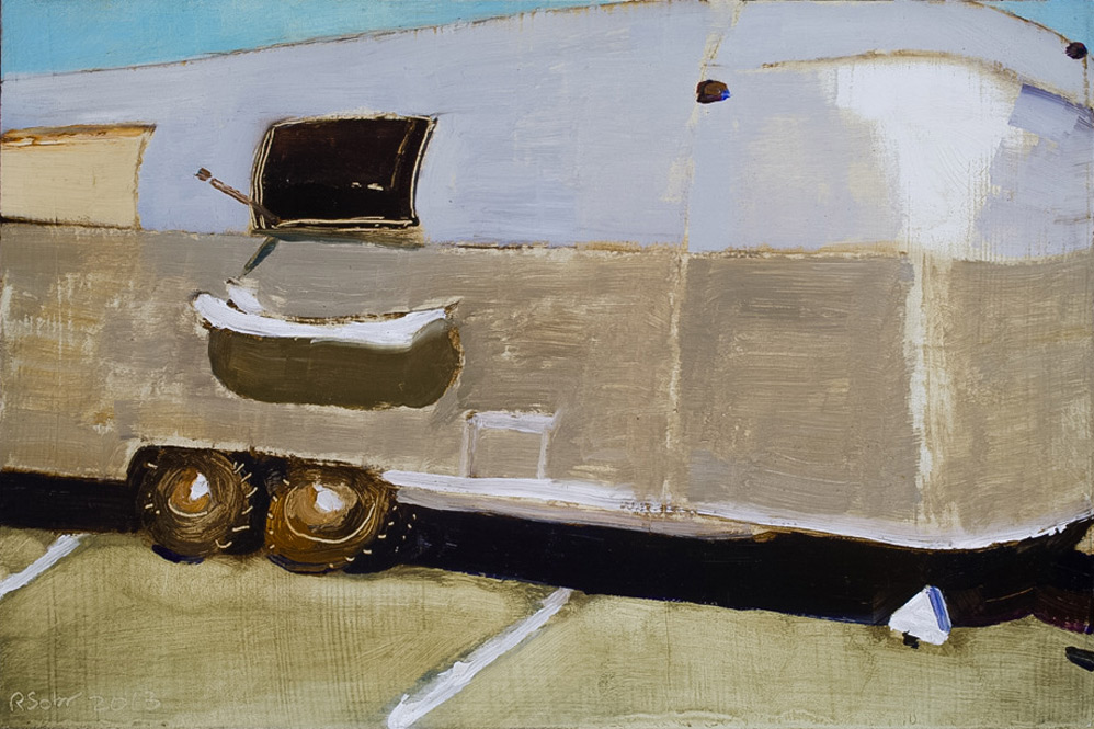 Richard Sober's painting: Airstream