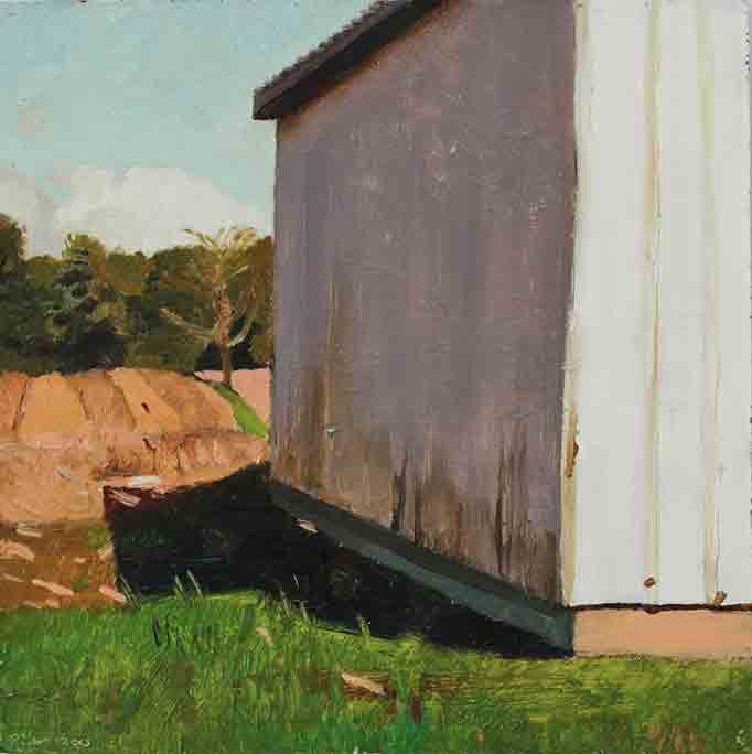 Richard Sober's painting: Falls Road 