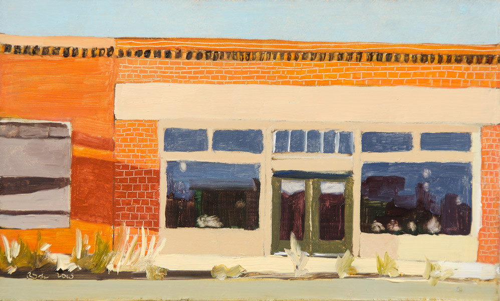 Richard Sober's painting: Hot Afternoon