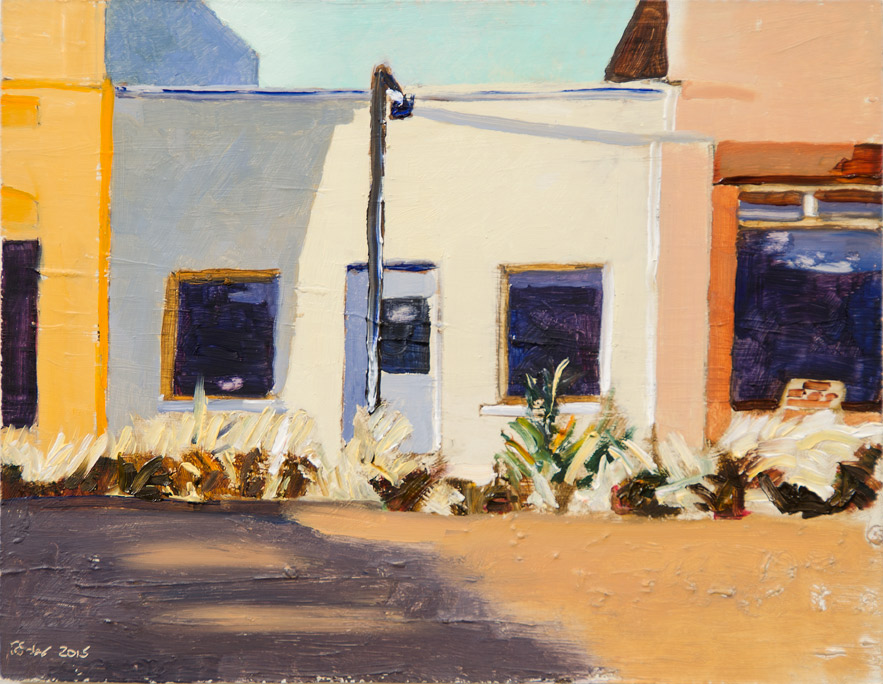 Richard Sober's painting: Late Afternoon