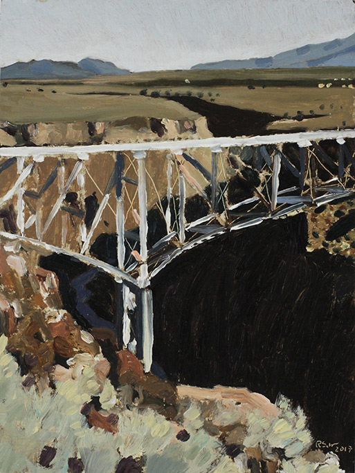 Richard Sober's painting: Gorge 10