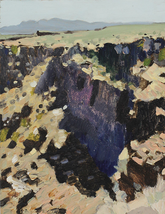 Richard Sober's painting: Gorge 11