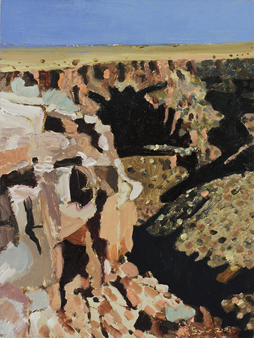 Richard Sober's painting: Gorge 12