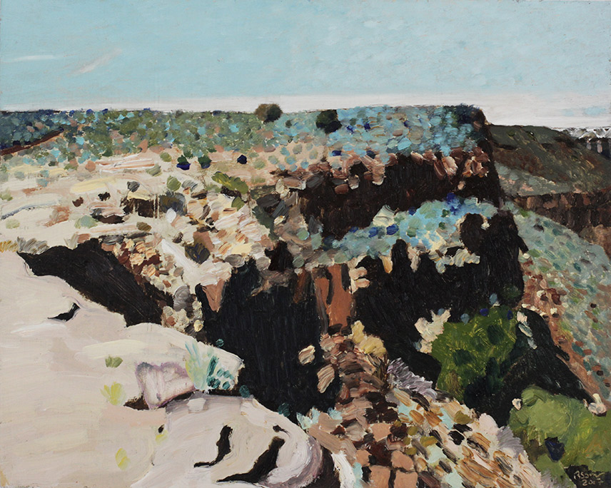 Richard Sober's painting: Gorge 6