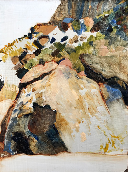 Richard Sober's painting: Diablo Canyon (3)