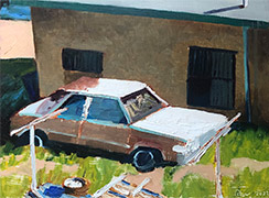 Richard Sober: Painting, Silver City 4