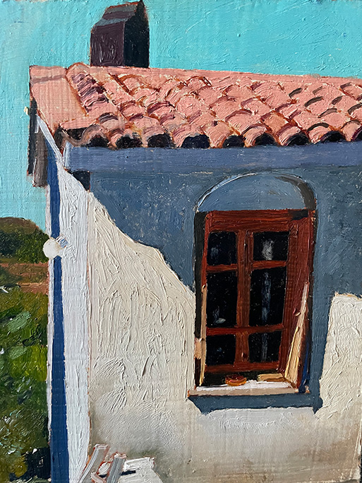 Richard Sober's painting: Untitled 8 2024