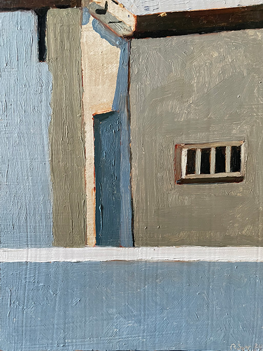 Richard Sober's painting: Untitled 9 2024