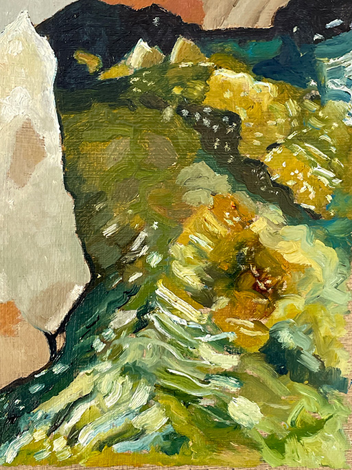 Richard Sober's painting: Untitled 5 2026