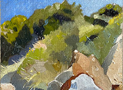 Richard Sober: Painting, Bisbee: Untitled 6 2024