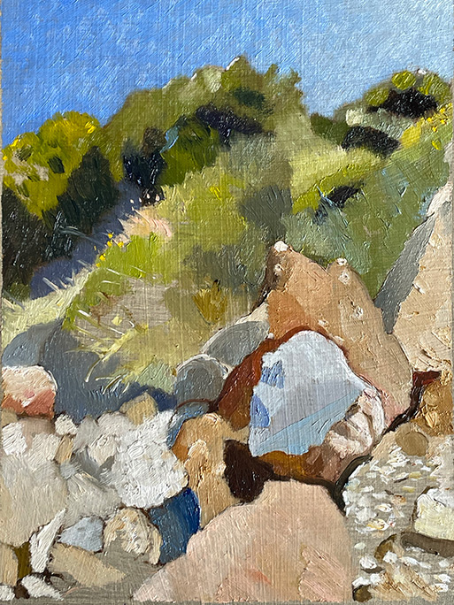 Richard Sober's painting: Untitled 7 2026